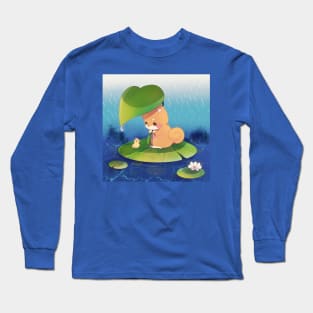 Lilypad Shiba Long Sleeve T-Shirt